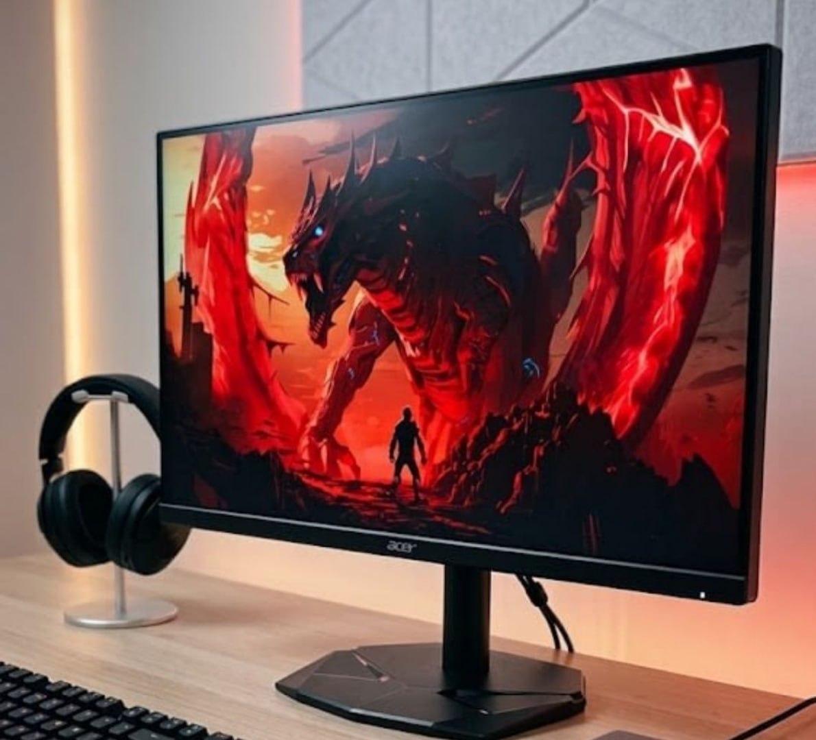 🖥 Monitor Gamer 27" Acer Nitro KG0 Com Tela LED