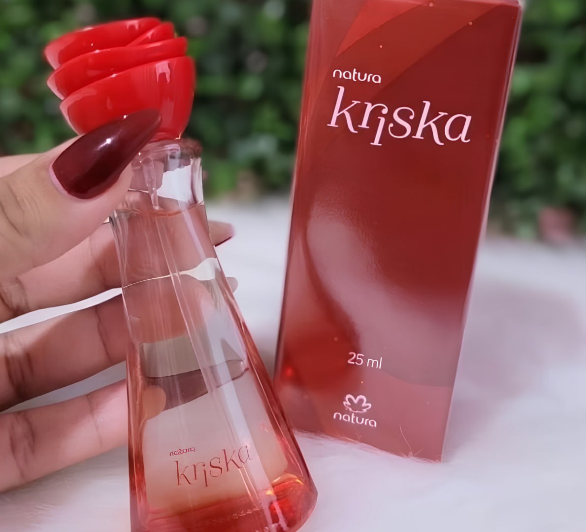 🌬 Kriska Colônia Miniatura 25ml - Natura