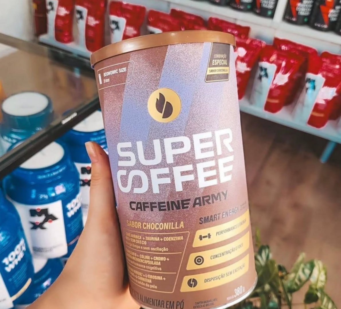 ☕️ Supercoffee Choconilla 380g Caffeine Army