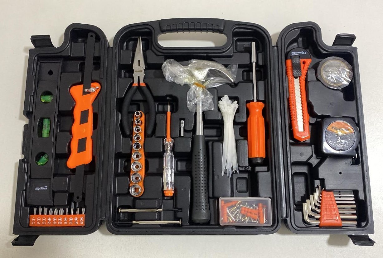 🔨 Sparta Maleta de ferramentas kit com 165 peças