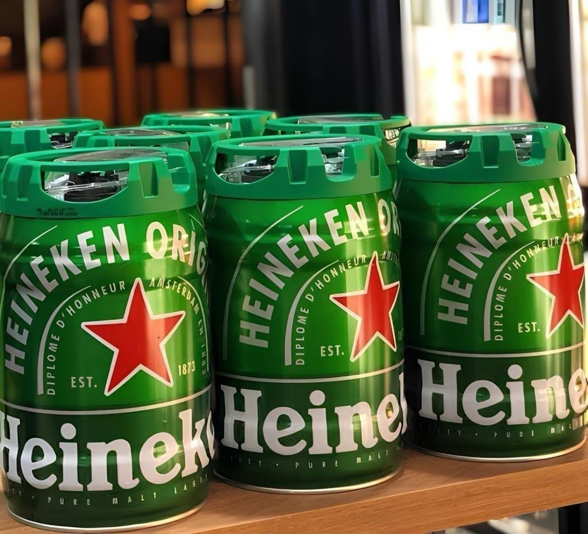 🍺 Cerveja Premium 5L Barril Heineken
