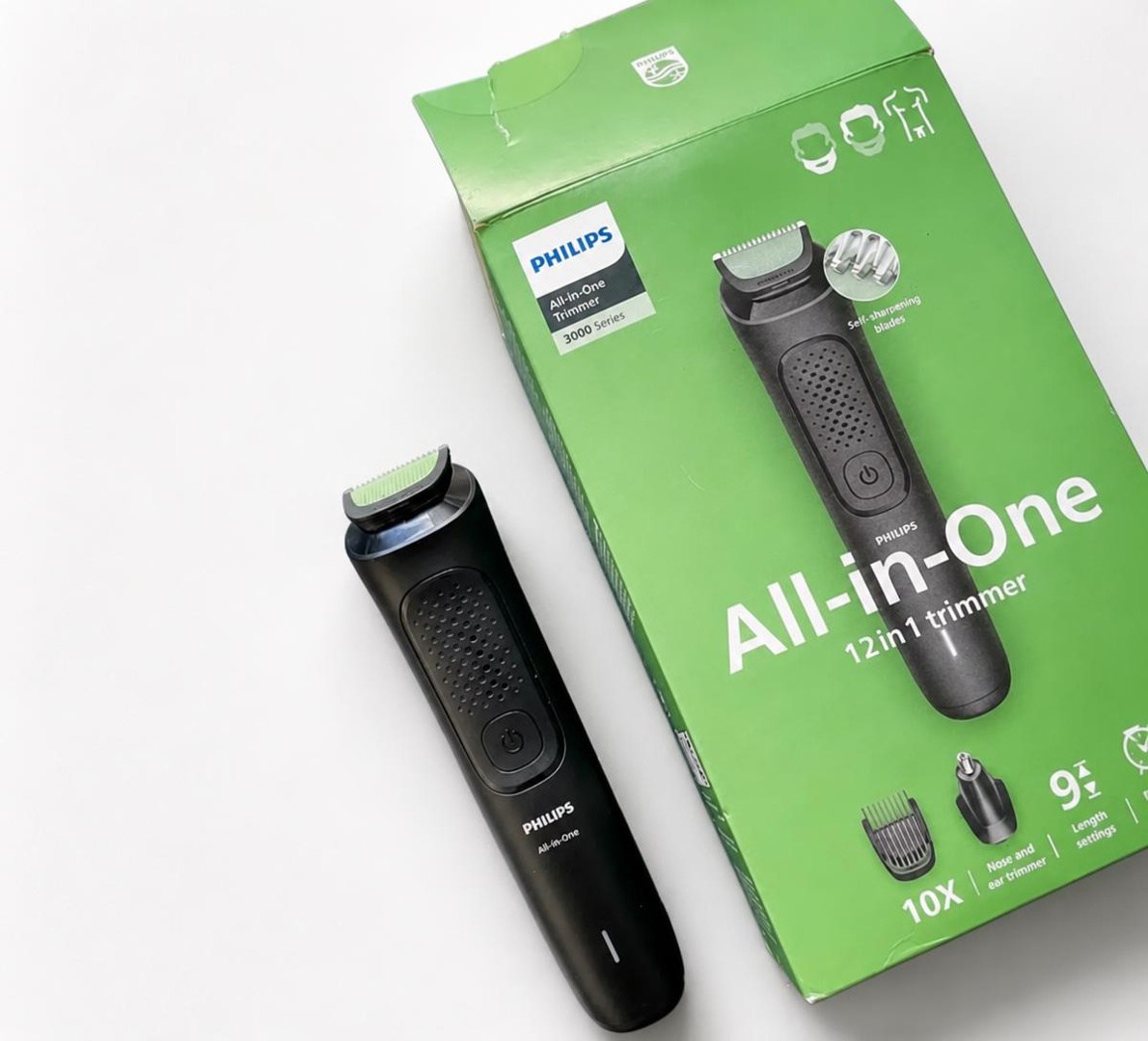 🪒 Philips Aparador e Barbeador Elétrico All-in-One Série 3000 12 em 1