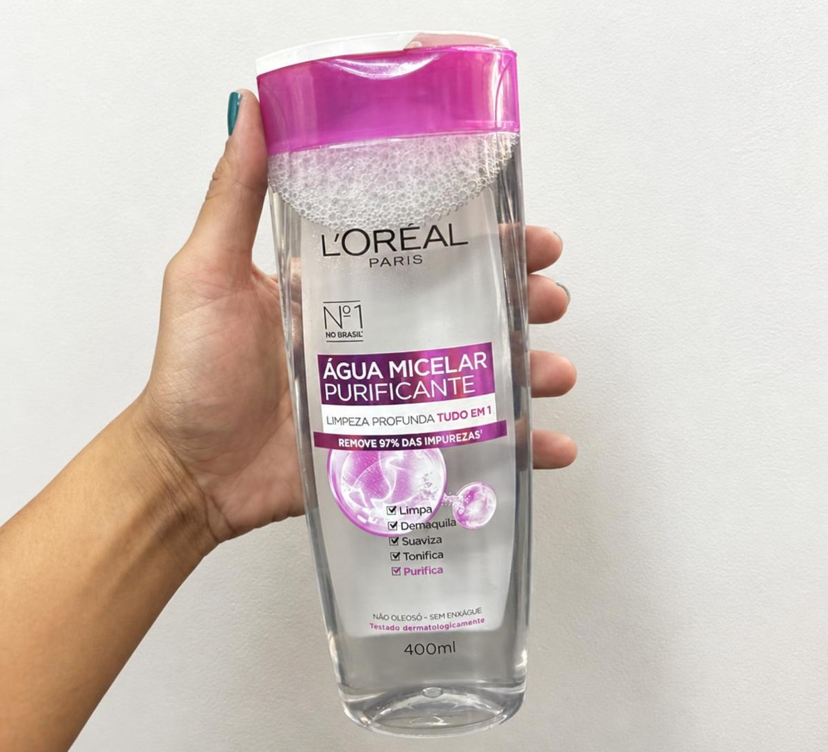✅ L'Oréal Paris Dermo Expertise Água Micelar Purificante 5 em 1 400ml