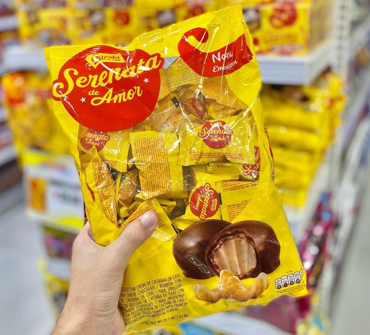 🍫 Bombom Garoto Serenata de Amor 825g