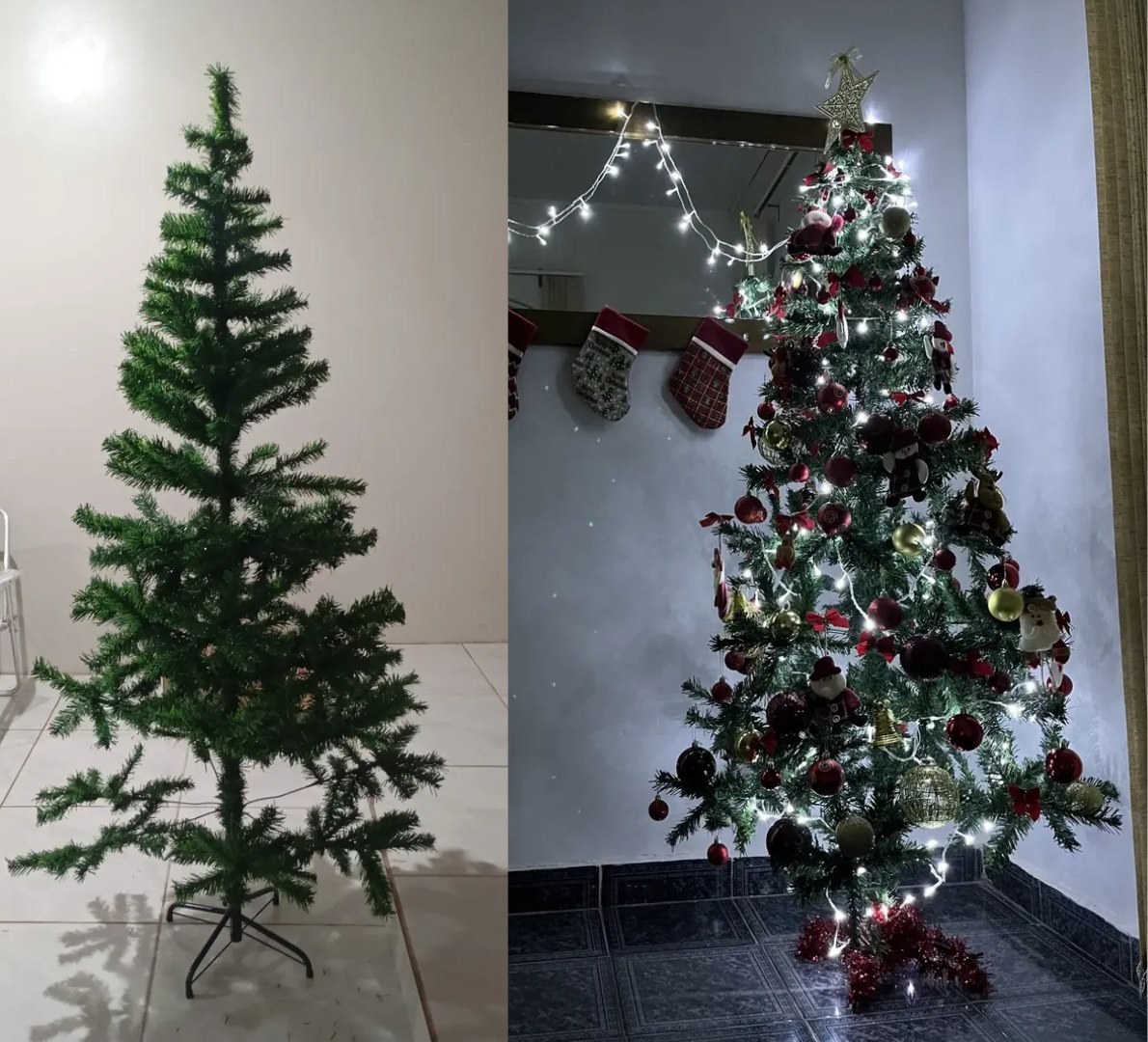 🎄 Árvore De Natal Premium Pinheiro 180cm