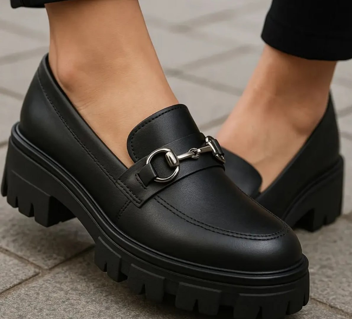 👡 Mocassim Tratorado Sapato Oxford