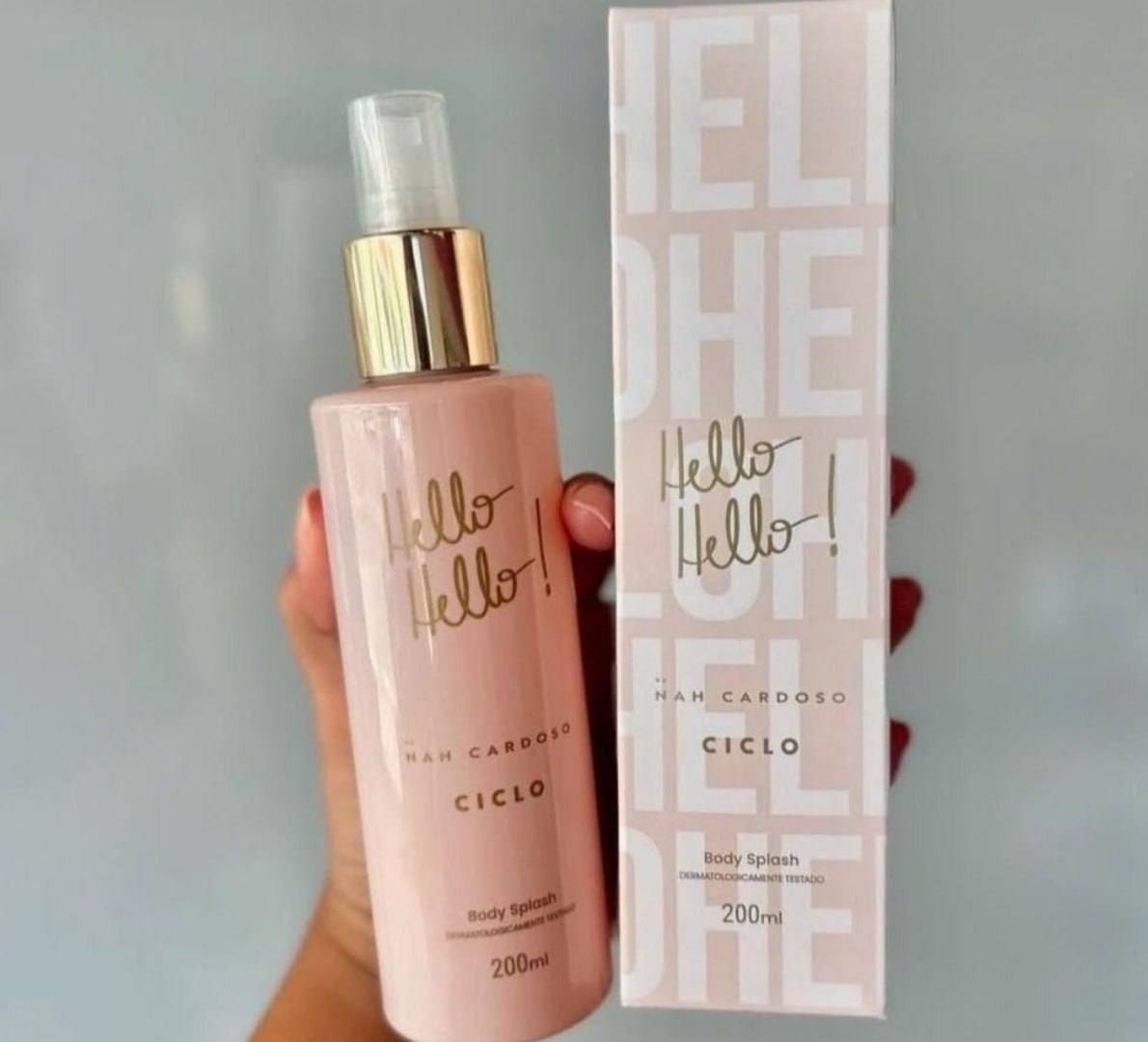 🌬 Body Splash Ciclo Hello Hello Nah Cardoso, 200ml