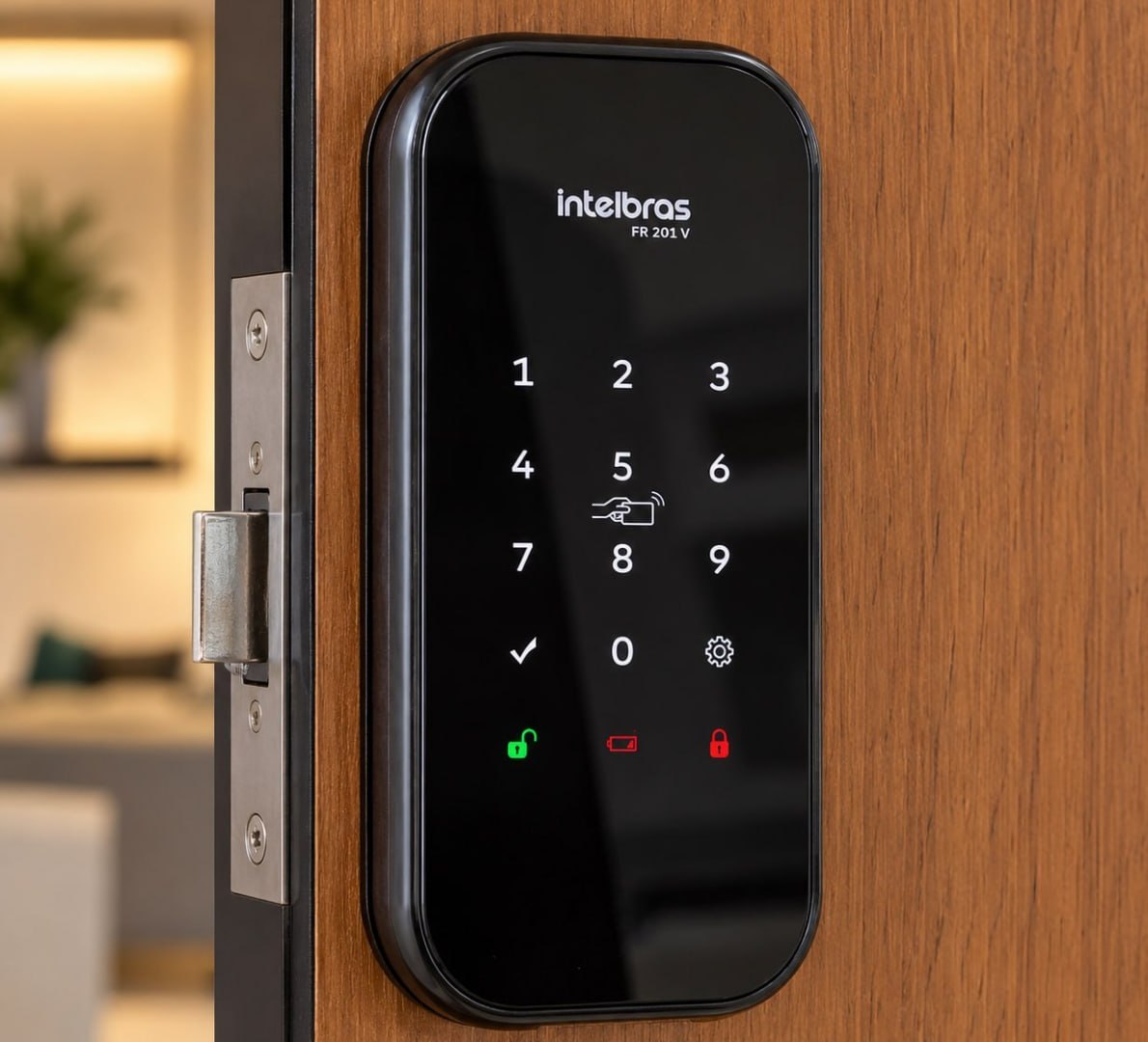 🔑 Fechadura Digital De Sobrepor Intelbras