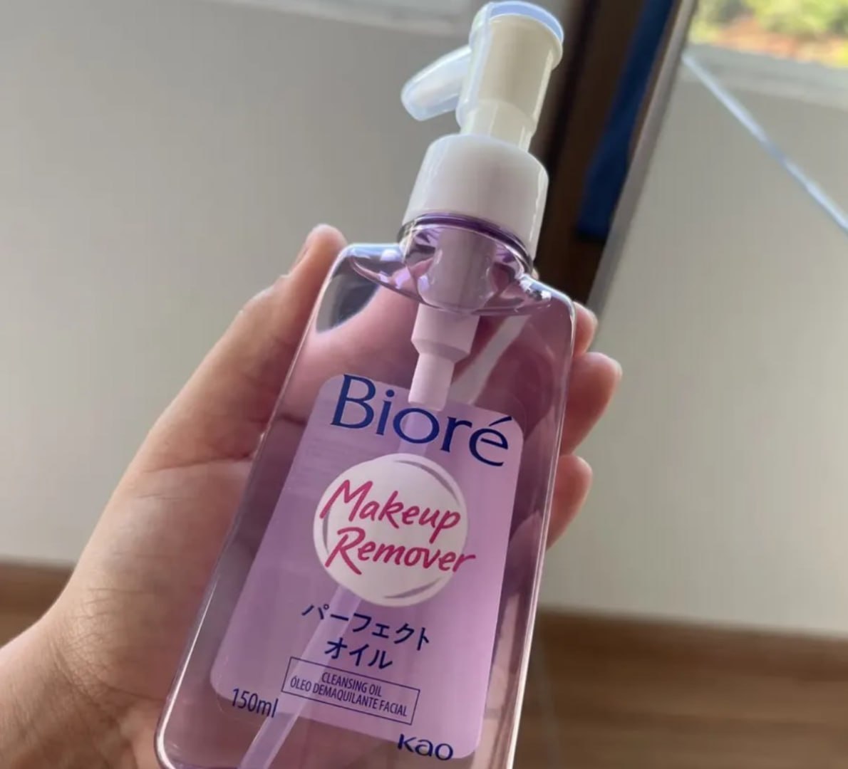 ✅ Óleo Demaquilante Facial Bioré 150ml