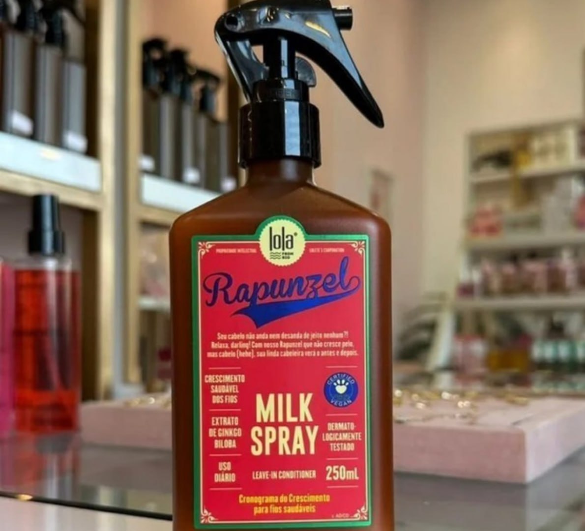 🧴 Leave-in em Spray Lola Cosmetics Rapunzel Milk, 250ml