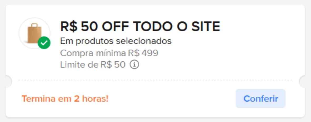 🚨 NOVO CUPOM MERCADO LIVRE 🚨