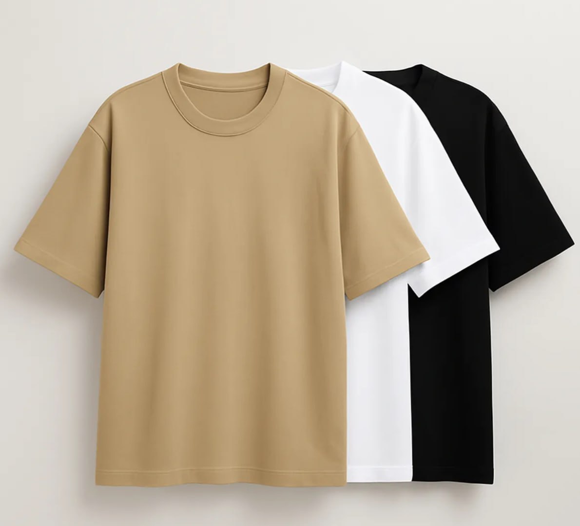 👕 Kit 3 Oversized Stretwear Básica