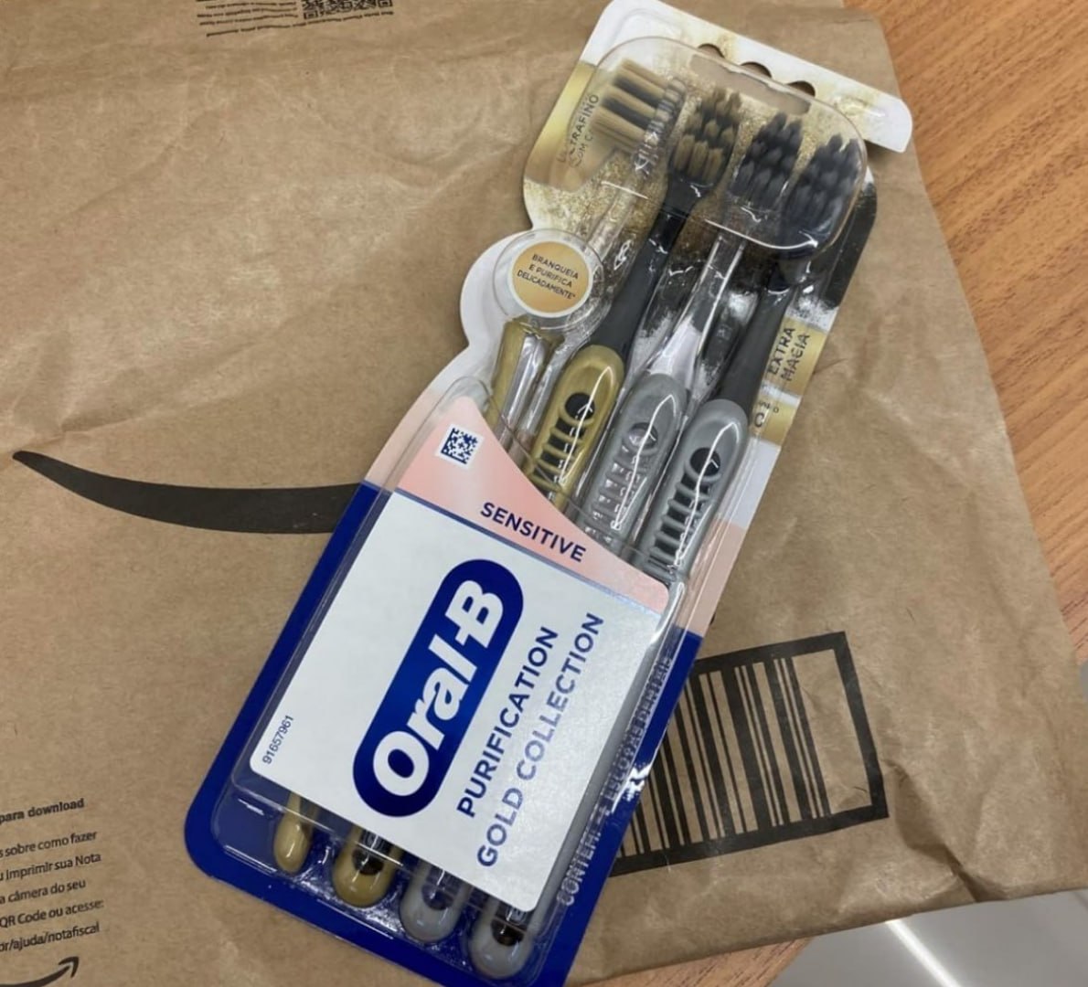 🪥 Oral-B Escova de Dente Sensitive Extra Macia 4 Un