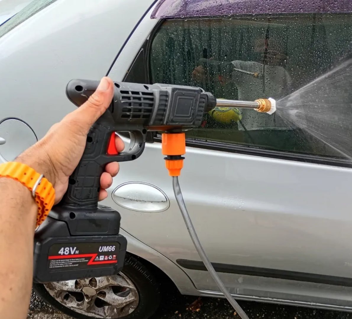 💧 Lavadora Alta Pressão Portátil Sem Fio Bivolt Hardline