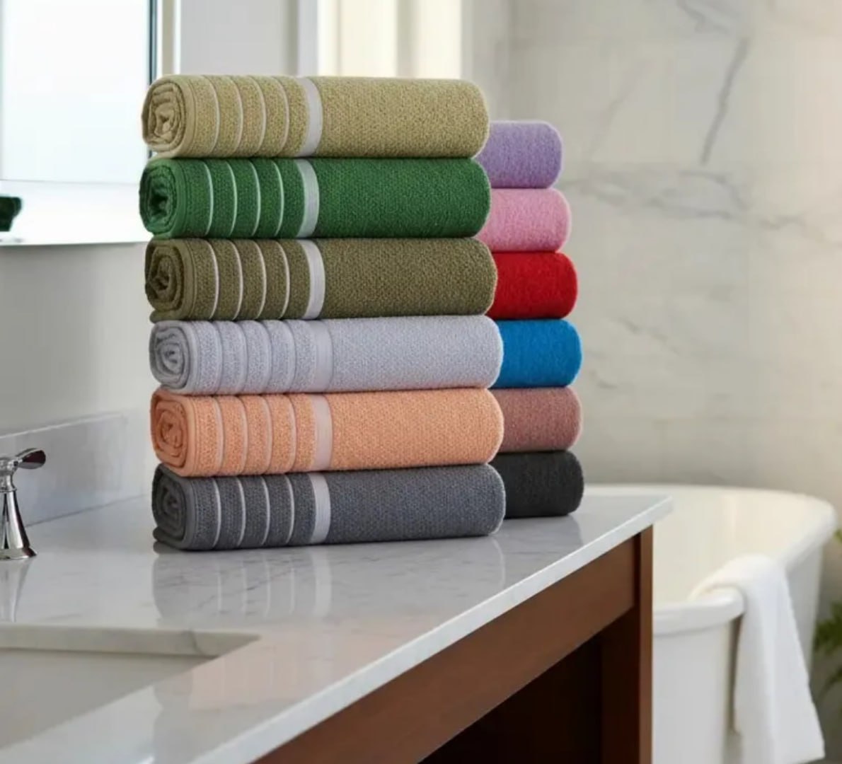 🚿 Kit C/ 4 Toalha De Banho Gigante 80 X 150 Cm