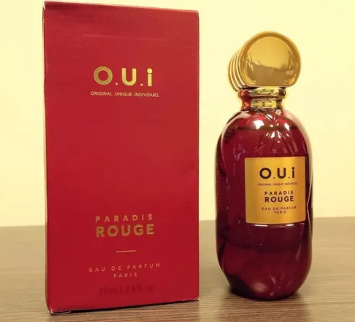 💨 O.U.i Paradis Rouge Eau de Parfum 75ml