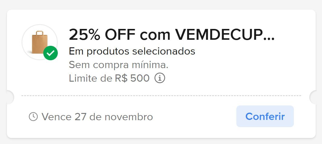 🚨 NOVO CUPOM MERCADO LIVRE 🚨