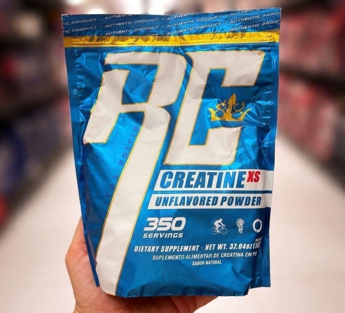 💪 Creatina 1kg Refil 100% Pura Ronnie Coleman