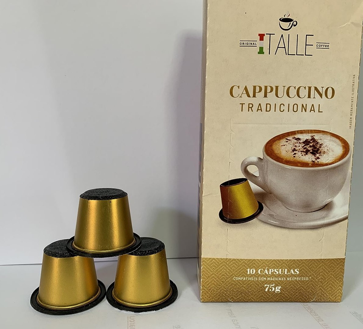 ☕️ Cappuccino Café Italle 10 Cápsulas