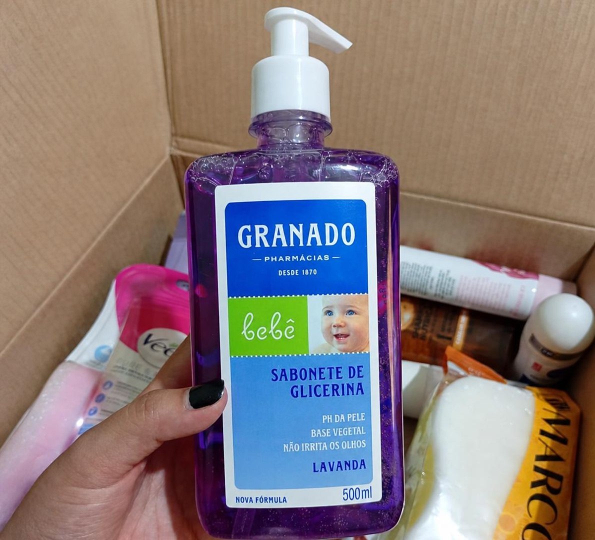 🫧 Granado Sabonete Líquido Bebê Glicerinado Lavanda 250ml