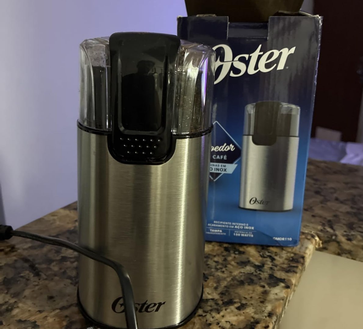☕️ Oster Moedor de Café Elétrico Inox, 150W