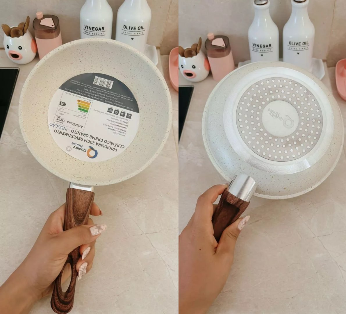 š³ Frigideira Antiaderente CerĆ¢mica Indução