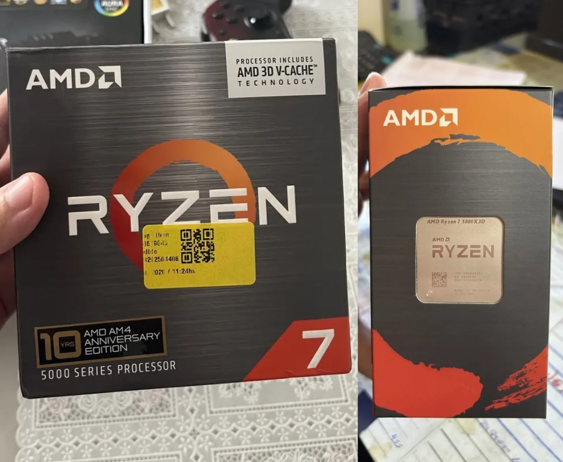 ✅ Processador Amd Ryzen 7 5800x3d 4.5ghz