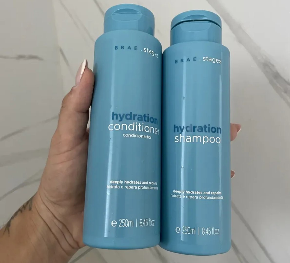 🧴 Kit Hidratação Braé Stages Shampoo + Condicionador Hydration
