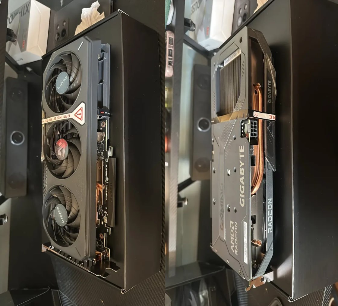✅ Placa gráfica Gigabyte Radeon Rx 9050 Gaming Oc 8gb Gddr6
