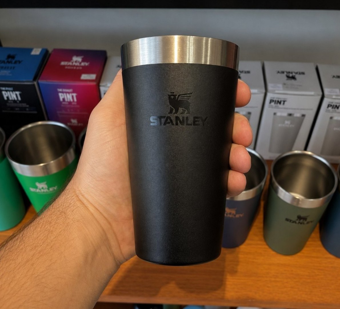 ✅ Stanley Copo Térmico Stacking Black 2.0 354ml