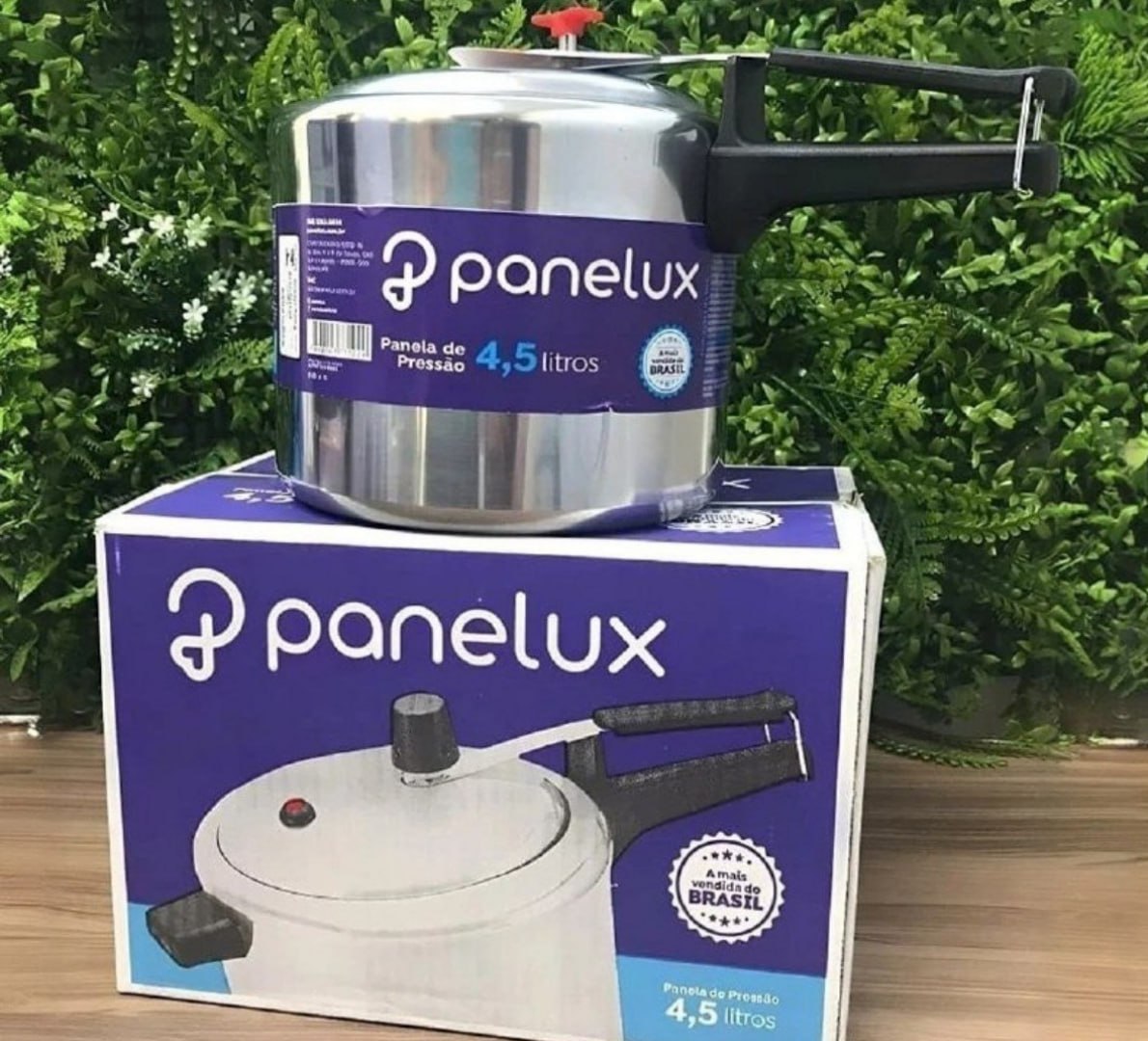 🥘 Panelux Panela de Pressão 4,5L