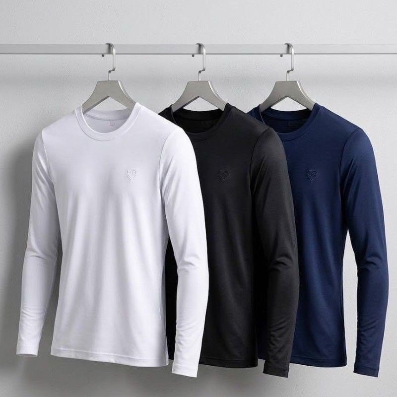 š Kit 3 Camisa Dry Fit Proteção Solar UV Dry Fit