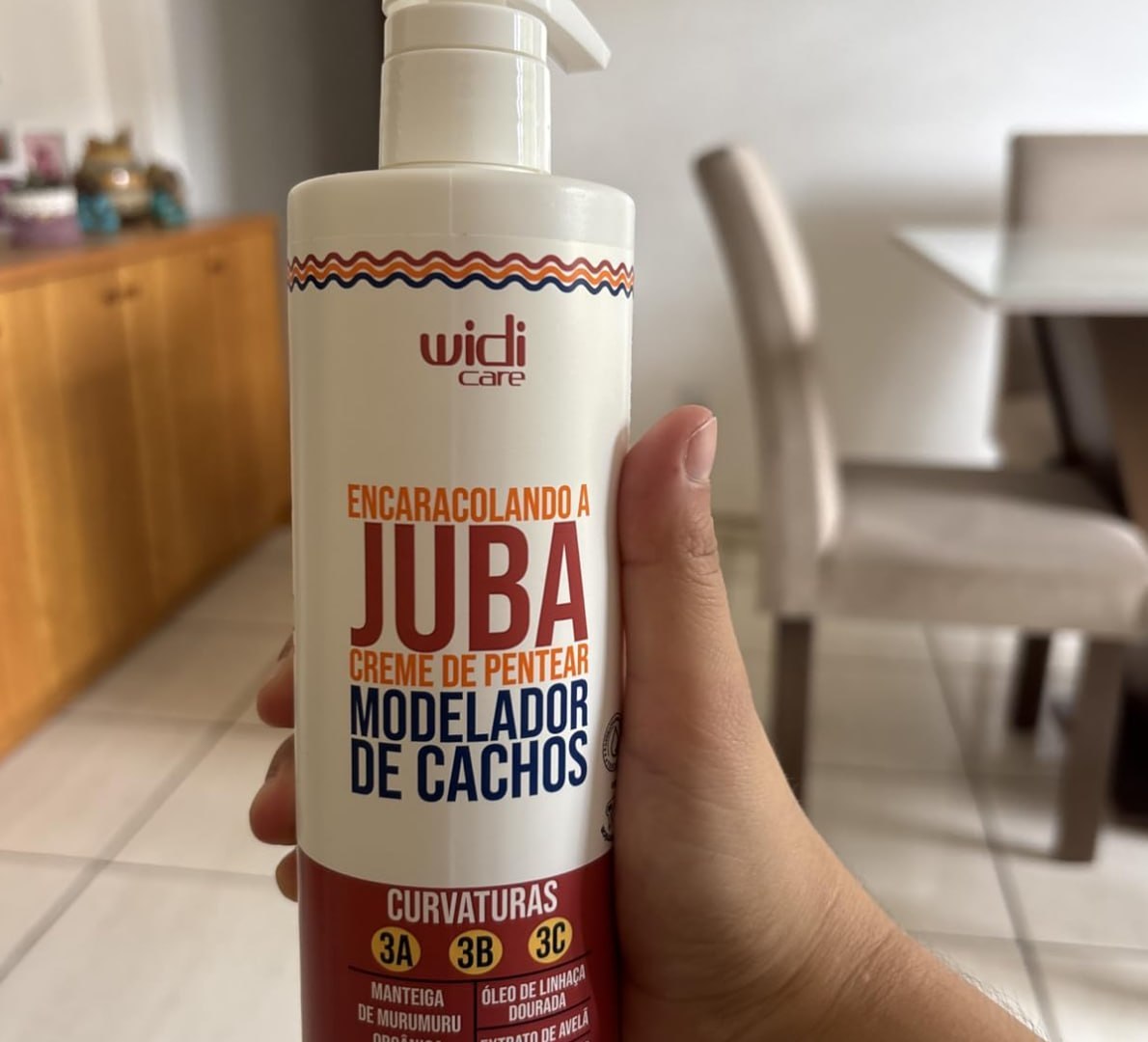 🧴 Creme de Pentear Encaracolando a Juba - Widi Care 500ml