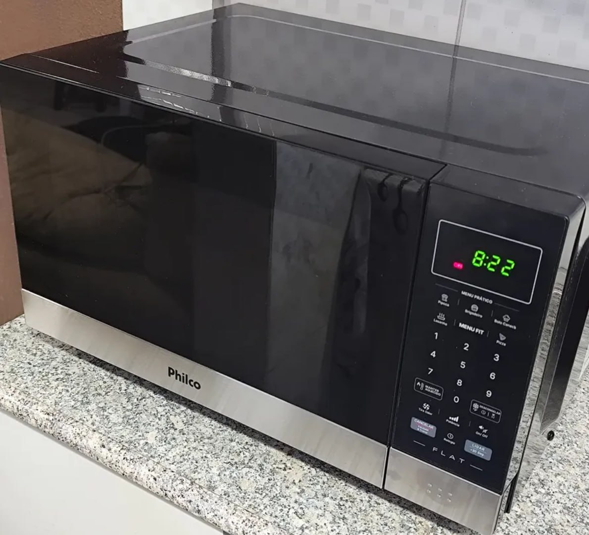 ♨️ Micro-Ondas Flat 28L Espelhado Philco 220V