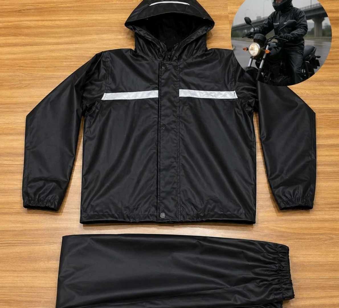 ✅ Capa De Chuva Motoqueiro Impermeável