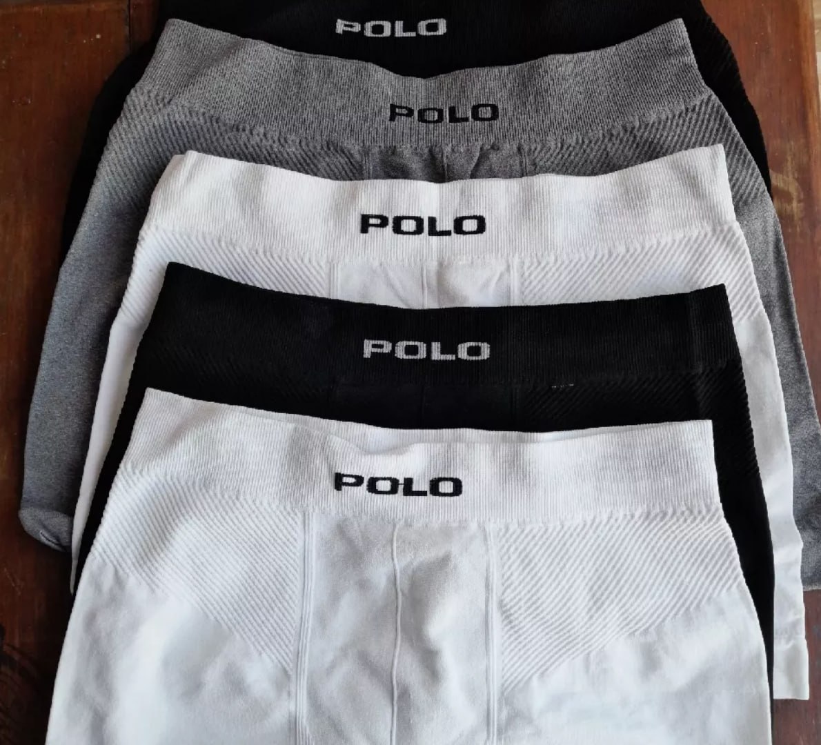 🩳 Kit 5 Cuecas Polo Star Boxer Microfibra