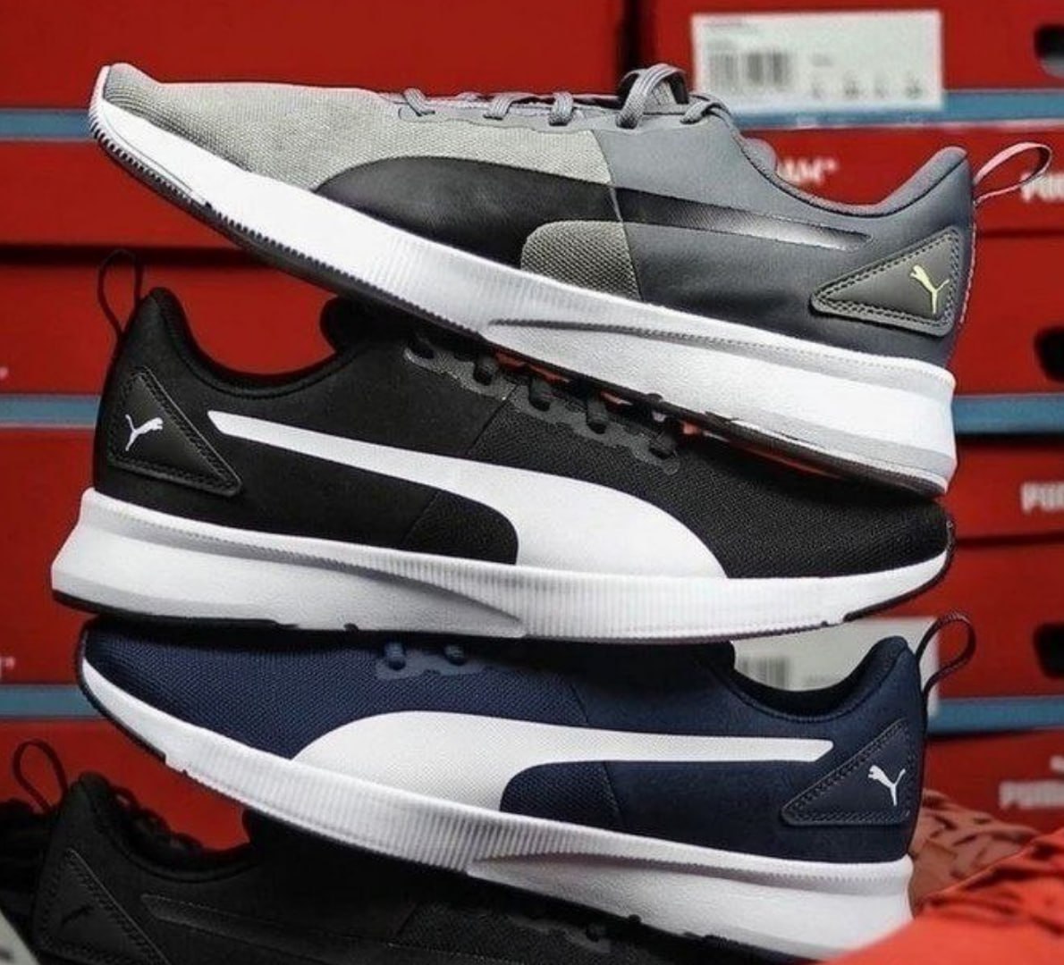 👟 Tênis Puma Flyer Runner Mesh BDP (4 cores)