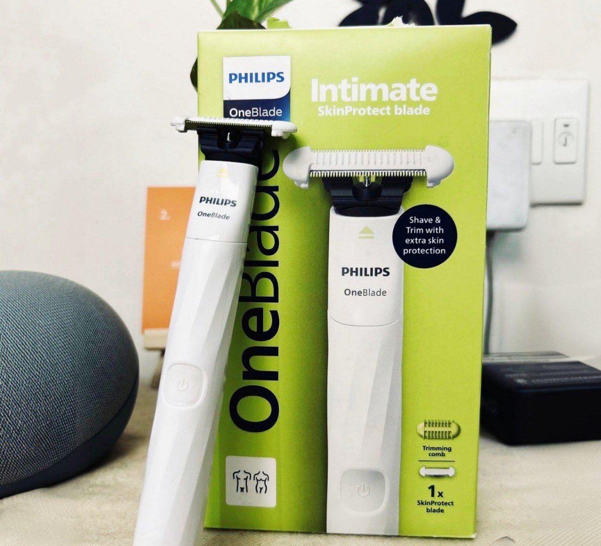 🪒 Aparador E Raspador Oneblade Intimate Philips Bivolt