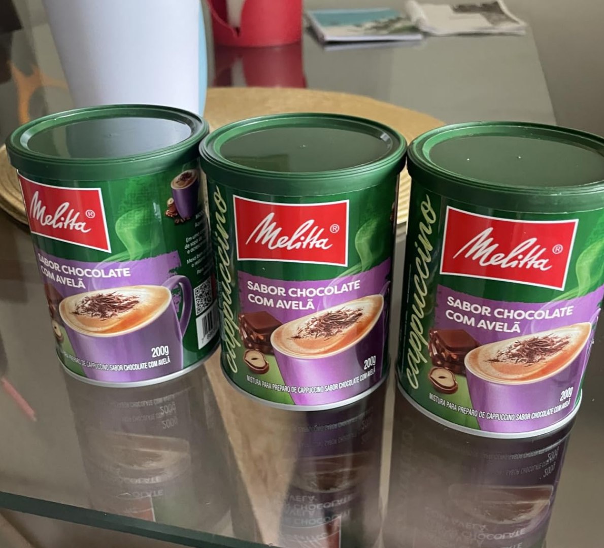 ☕️ Cappuccino de Chocolate com Avelã Melitta 200g