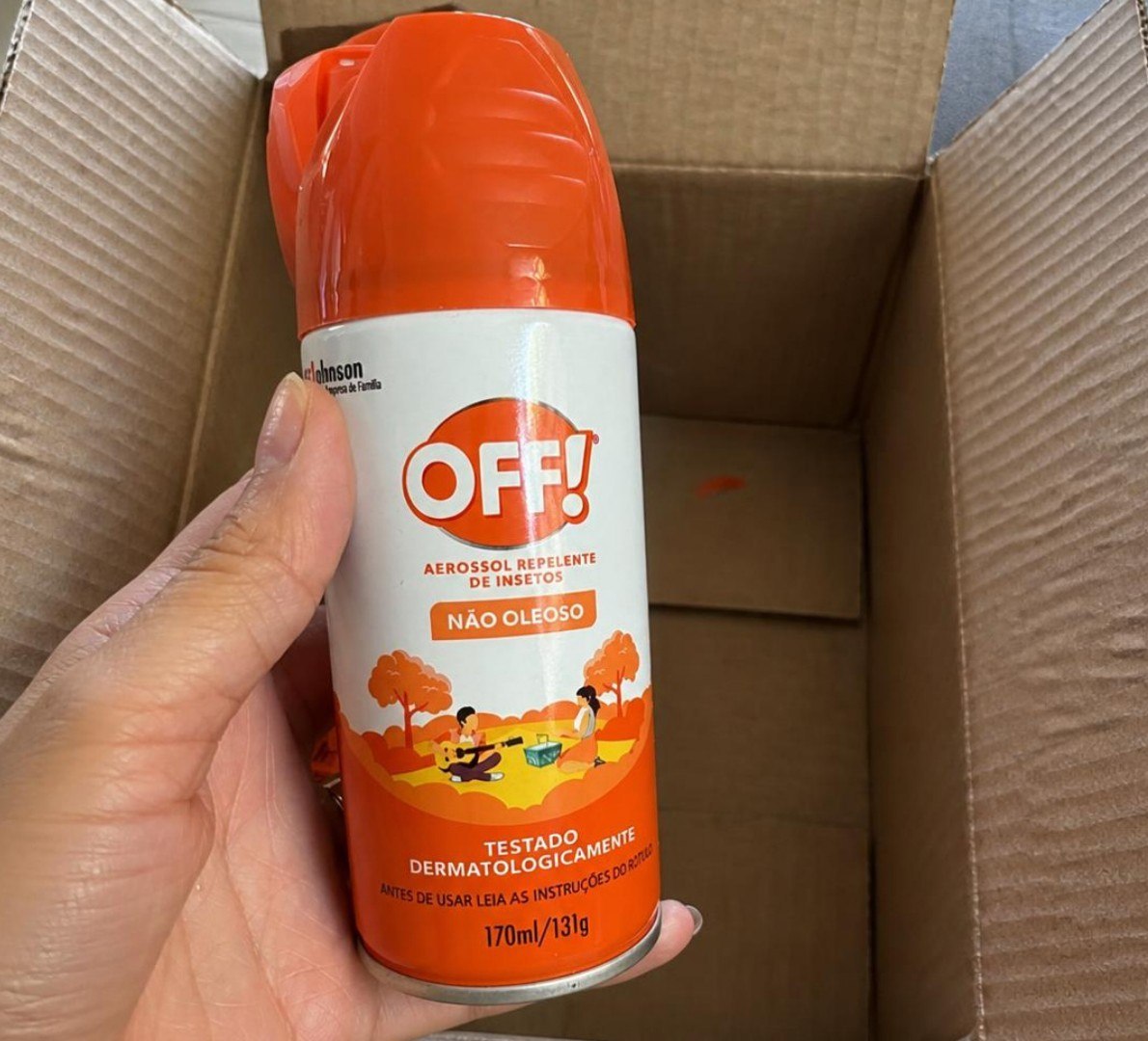 🚫 🦟 OFF! Family Aerosol Repelente de Insetos e Mosquitos 170ml