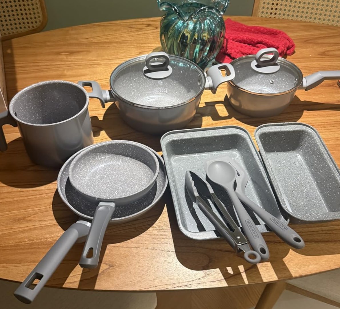 š„ Jogo de Panelas 10 PeƧas Ceramic Line Black + Decker