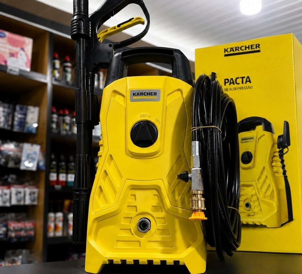 💧 Lavadora de Alta Pressão Kärcher Compacta 1.500 PSI 1400W 300L/h 127v