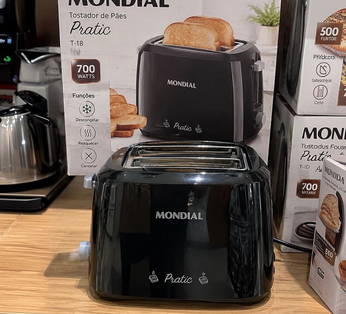 š Tostador de PĆ£es Pratico MONDIAL