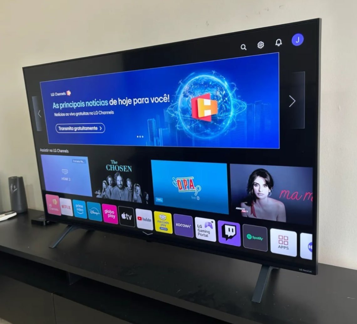 📺 Smart TV Profissional 4K 50" LG UHD Processador α7 AI Ger8