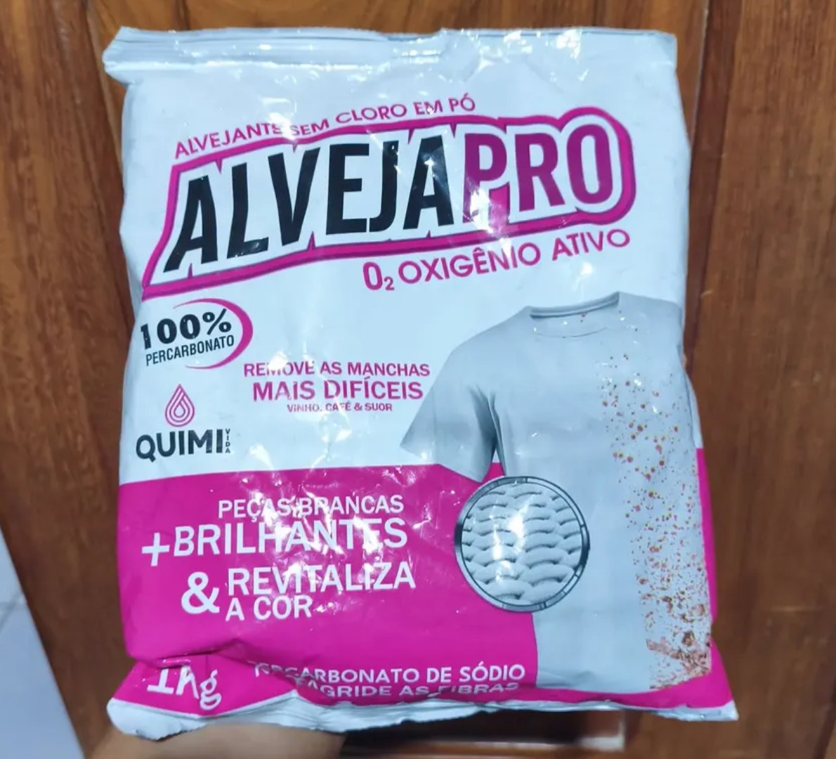 ✅ Percarbonato de Sódio AlvejaPro 1Kg para Roupas Brancas