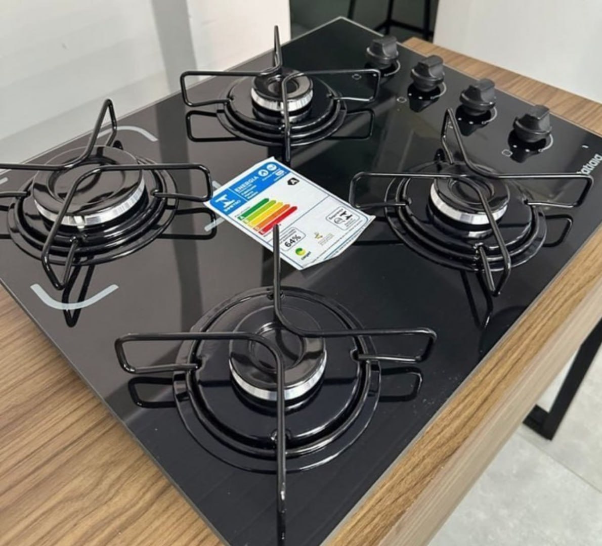 ✅ Fogão Cooktop 4 Bocas Bivolt Itatiaia