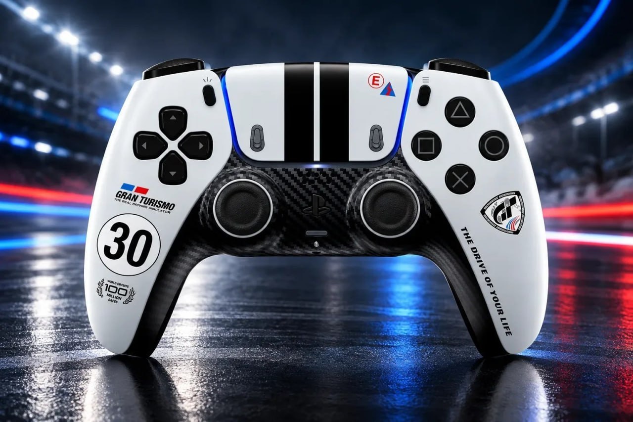 🎮 Controle sem fio DualSense – Edição Limitada Gran Turismo