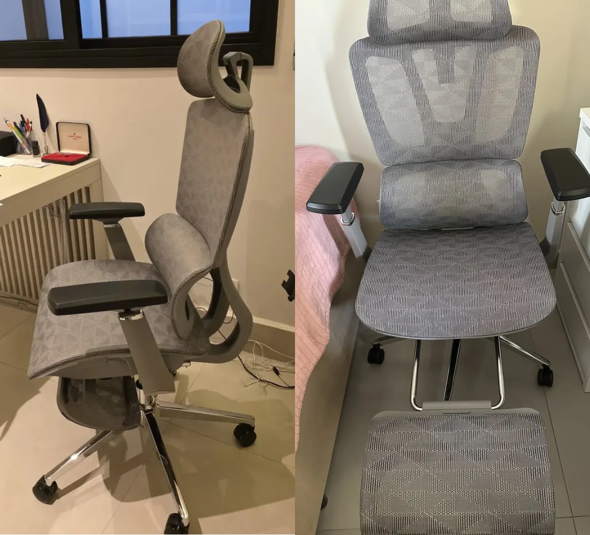 💺 Cadeira de Escritório Presidente Sweet Studio Ergonômica Com Apoio