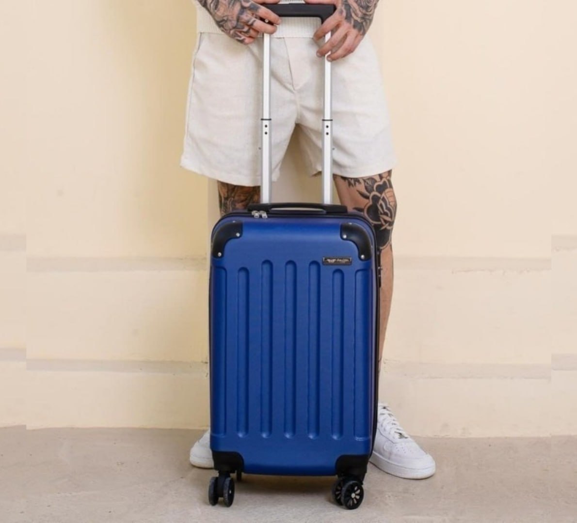 🧳 Mala de Viagem Bordo Pequena 10kg Cadeado ABS Rodinhas 360º (3 Cores)
