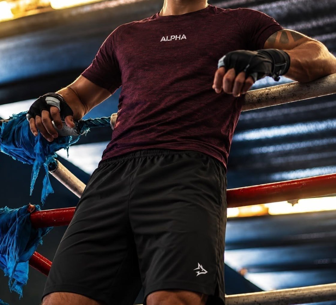 🐺 Kit Bermuda + Camiseta Lobo Dry Fitness Alpha